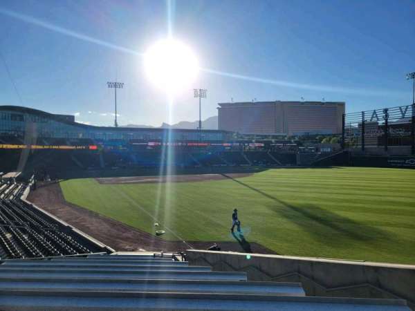 Las Vegas Ballpark, section: 101, row: k, seat: 17