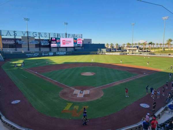 Las Vegas Ballpark, section: 211, row: b, seat: 5