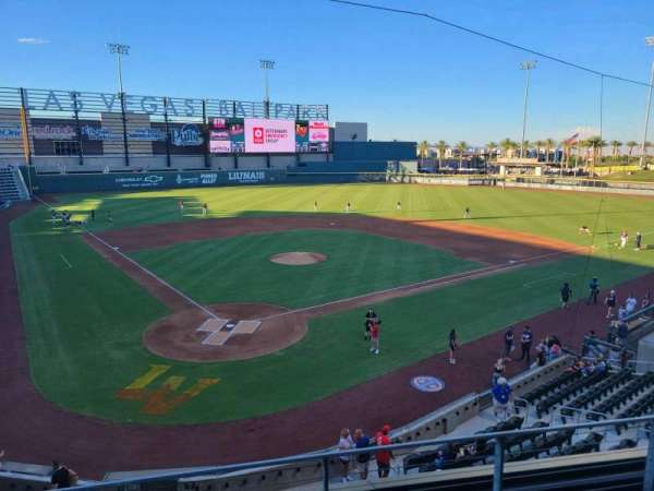Las Vegas Ballpark, section: 210, row: c, seat: 4