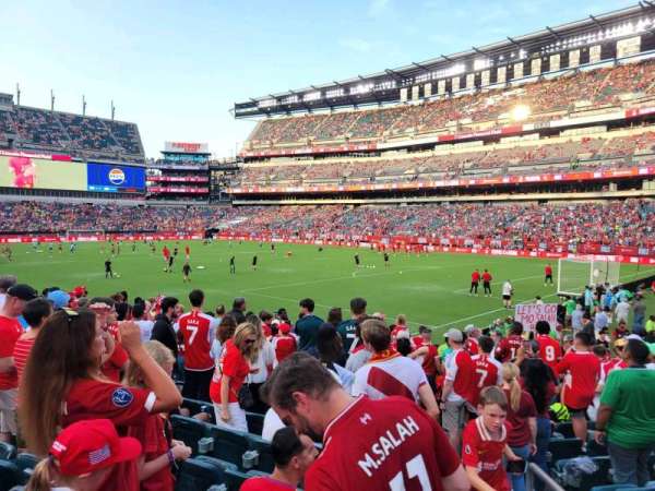 Lincoln Financial Field, section: 106, row: 12, seat: 1