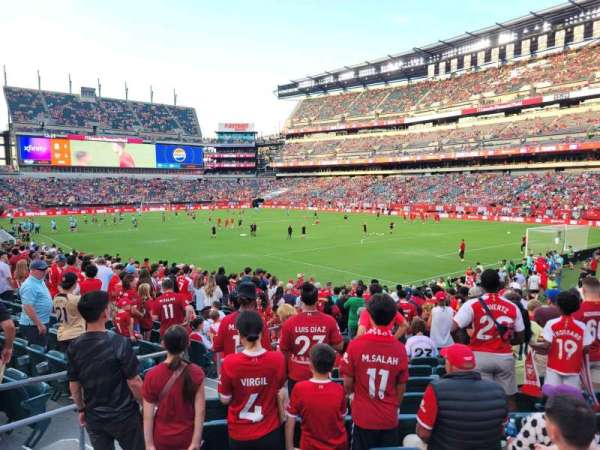 Lincoln Financial Field, section: 107, row: 18, seat: 18