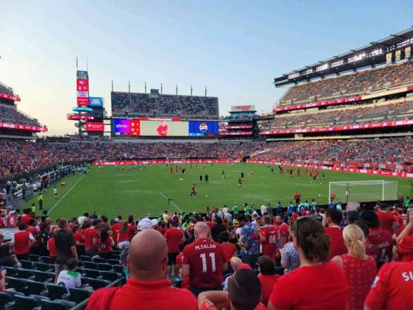 Lincoln Financial Field, section: 109, row: 18, seat: 20