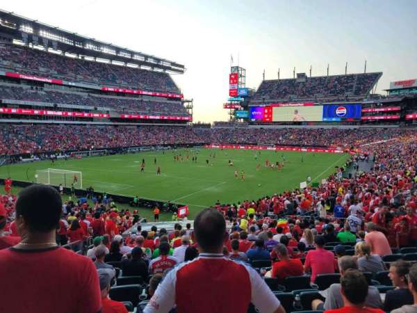 Lincoln Financial Field, section: 114, row: 31, seat: 27