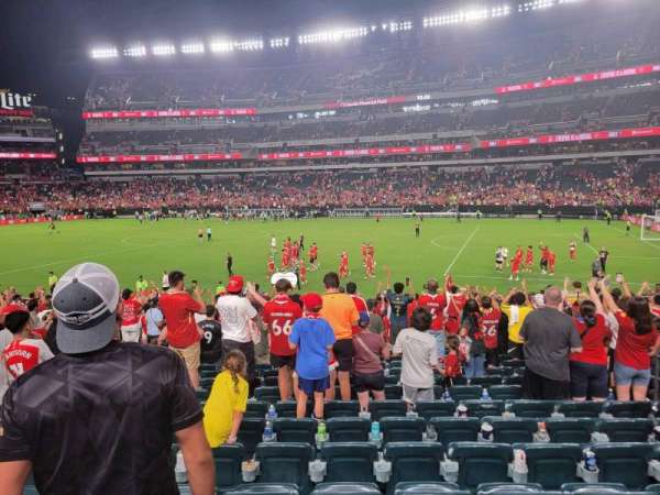 Lincoln Financial Field, section: 123, row: 18, seat: 8