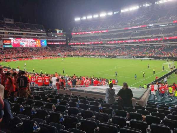 Lincoln Financial Field, section: 125, row: 28, seat: 17