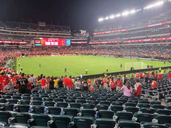 Lincoln Financial Field, section: 127, row: 23, seat: 10