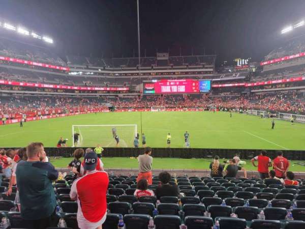 Lincoln Financial Field, section: 130, row: 13, seat: 18