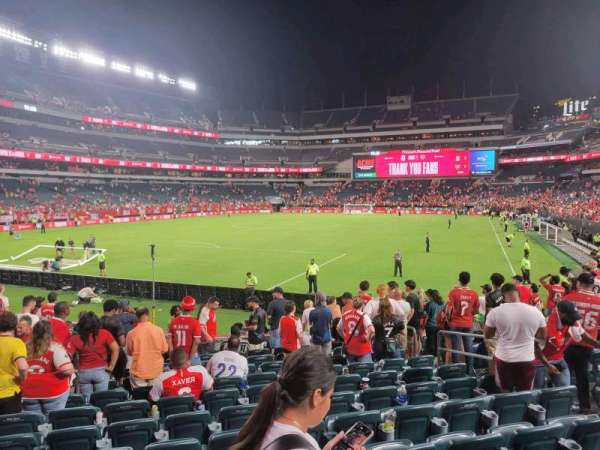 Lincoln Financial Field, section: 132, row: 12, seat: 8
