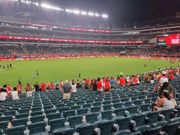 Lincoln Financial Field, section: 135, row: 21, seat: 12