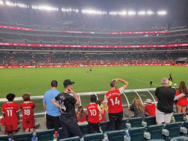 Lincoln Financial Field, section: 138, row: 6, seat: 15