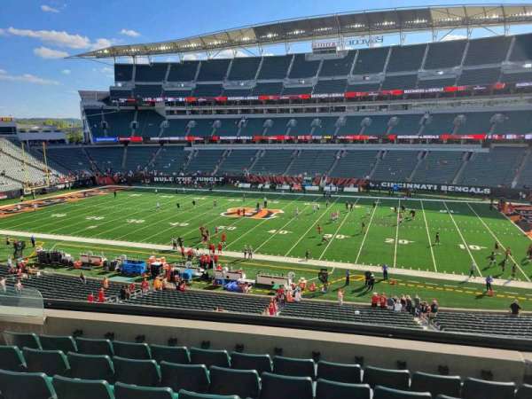 Paycor Stadium, section: 237, row: 7, seat: 7