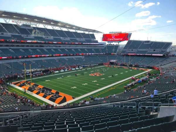 Paycor Stadium, section: 248, row: 19, seat: 13