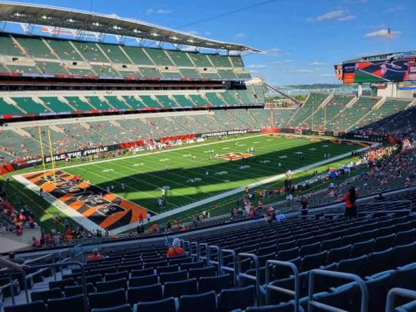 Paycor Stadium, section: 217, row: 16, seat: 16