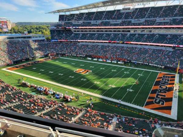 Paycor Stadium, section: 236, row: 3, seat: 1