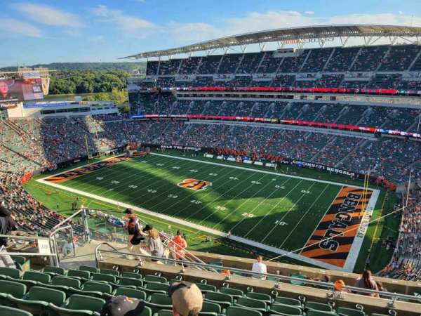 Paycor Stadium, section: 335, row: 19, seat: 14