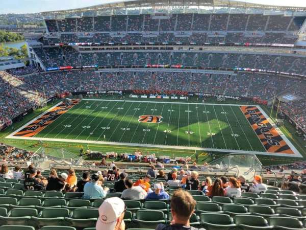 Paycor Stadium, section: 339, row: 26, seat: 9