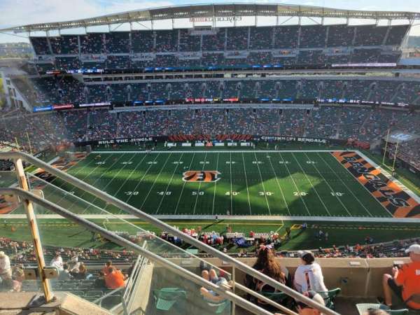 Paycor Stadium, section: 339, row: 13, seat: 20