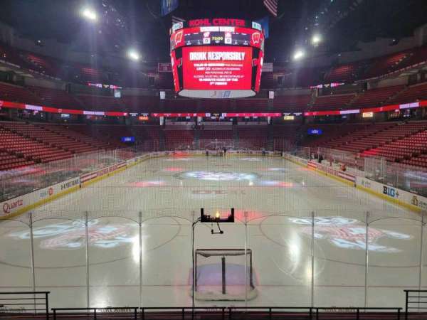 Kohl Center, section: 101, row: j, seat: 9