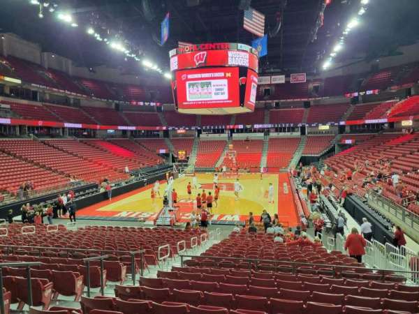 Kohl Center, section: 128, row: k, seat: 10