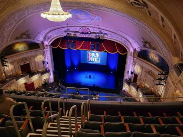 Miller Theater, section: Family Circle R, row: F, seat: 4