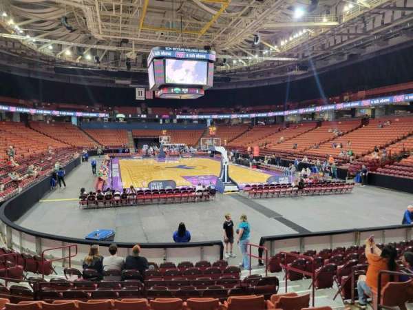 Bon Secours Wellness Arena, section: 118, row: G, seat: 5