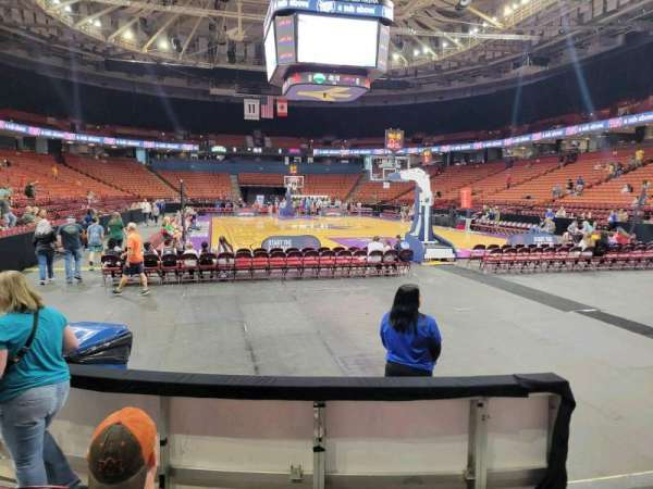 Bon Secours Wellness Arena, section: 118, row: dd, seat: 5