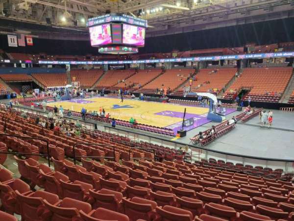 Bon Secours Wellness Arena, section: 116, row: N, seat: 10