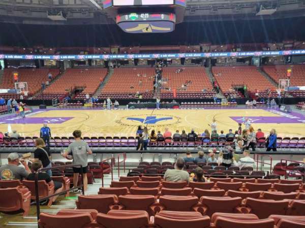 Bon Secours Wellness Arena, section: 114, row: h, seat: 14