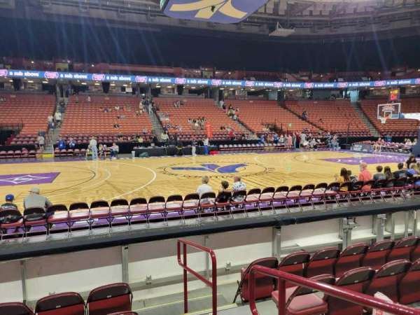 Bon Secours Wellness Arena, section: 113, row: a, seat: 9