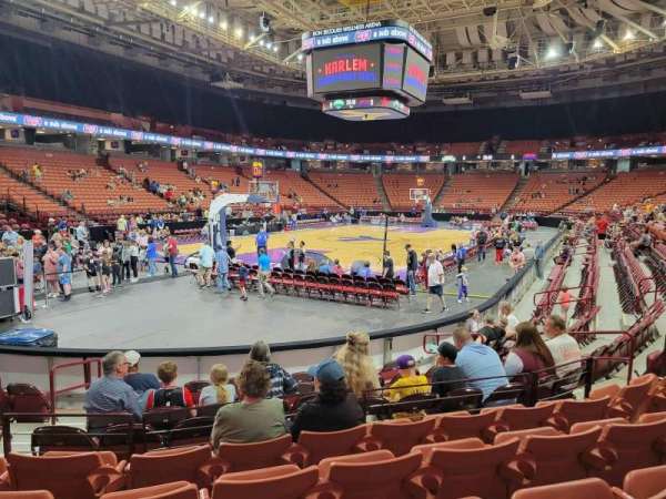 Bon Secours Wellness Arena, section: 110, row: e, seat: 10