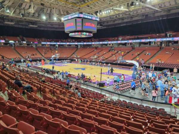 Bon Secours Wellness Arena, section: 105, row: L, seat: 5