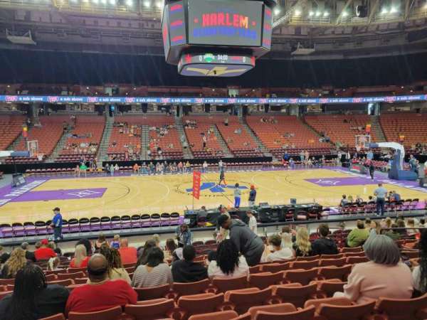 Bon Secours Wellness Arena, section: 102, row: k, seat: 10