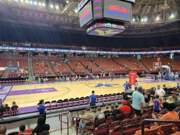 Bon Secours Wellness Arena, section: 101, row: d, seat: 2