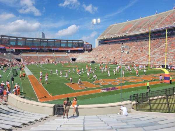 Memorial Stadium, Clemson, section: aa, row: q, seat: 41