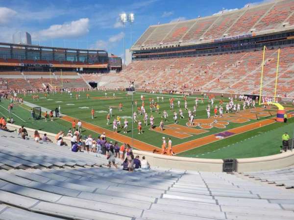 Memorial Stadium, Clemson, section: a, row: w, seat: 46