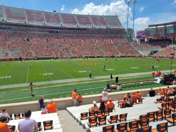 Memorial Stadium, Clemson, section: n, row: r, seat: 2