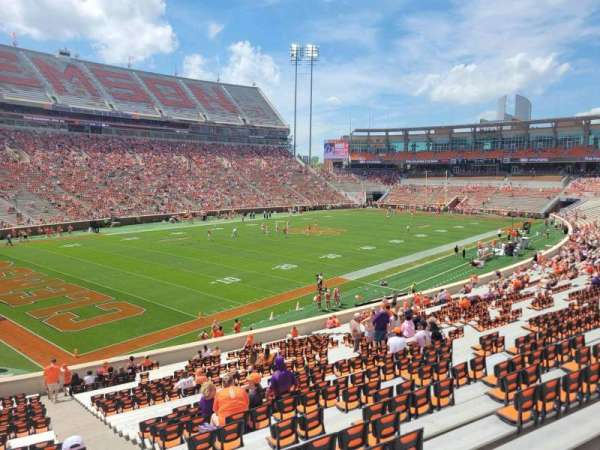 Memorial Stadium, Clemson, section: k, row: ii, seat: 4