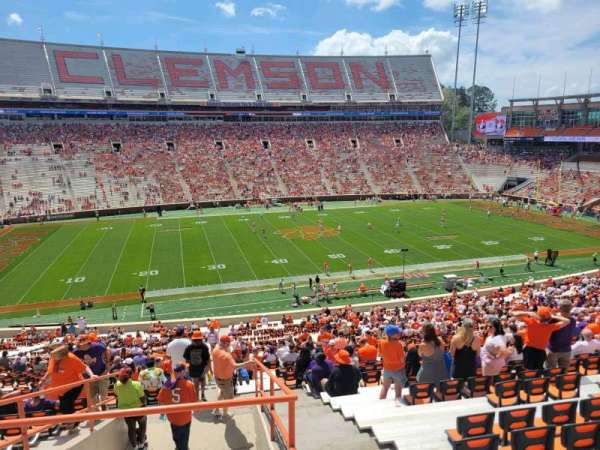 Memorial Stadium, Clemson, section: un, row: n, seat: 2