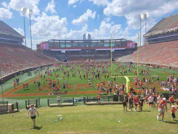 Memorial Stadium, Clemson, section: Hill, row: SRO