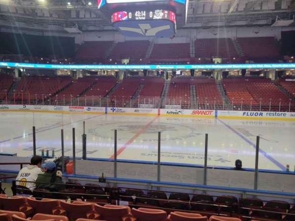 Bon Secours Wellness Arena, section: 103, row: e, seat: 14