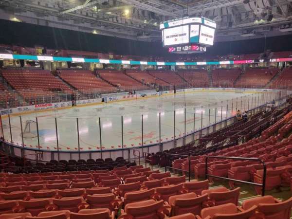 Bon Secours Wellness Arena, section: 110, row: L, seat: 5