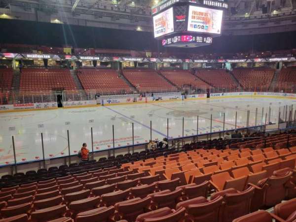 Bon Secours Wellness Arena, section: 112, row: L, seat: 14