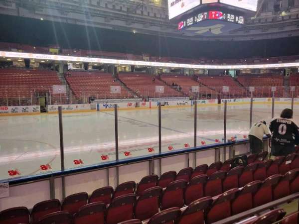 Bon Secours Wellness Arena, section: 112, row: B, seat: 12