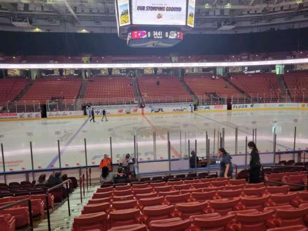 Bon Secours Wellness Arena, section: 113, row: k, seat: 7