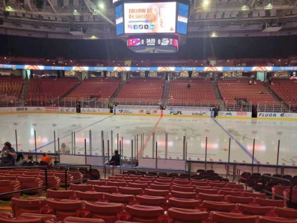 Bon Secours Wellness Arena, section: 114, row: L, seat: 12