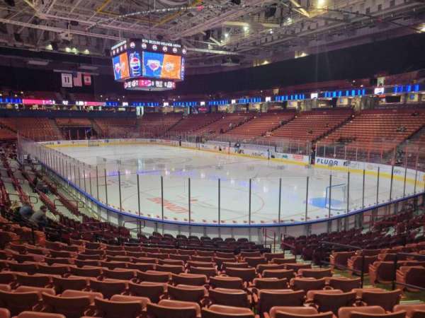 Bon Secours Wellness Arena, section: 117, row: L, seat: 5