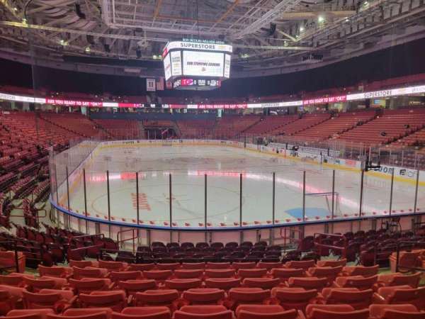Bon Secours Wellness Arena, section: 118, row: J, seat: 8