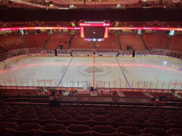 Bon Secours Wellness Arena, section: 220, row: m, seat: 10