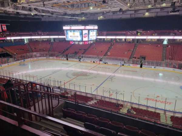 Bon Secours Wellness Arena, section: 222, row: F, seat: 9