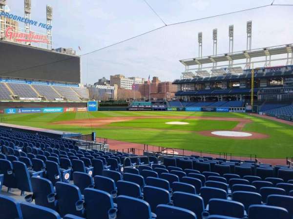 Progressive Field, section: 157, row: U, seat: 5
